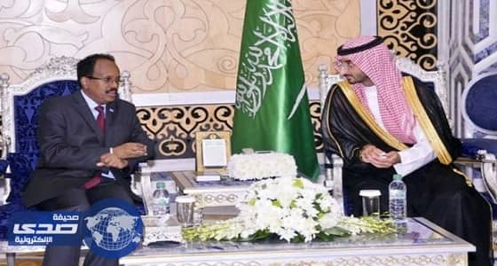 الرئيس الصومالي يصل إلى جدة