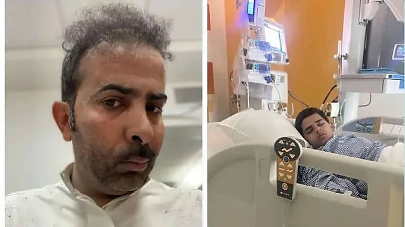 ممرض سعودي ينقذ طفلًا من الموت في حريق ببيشة