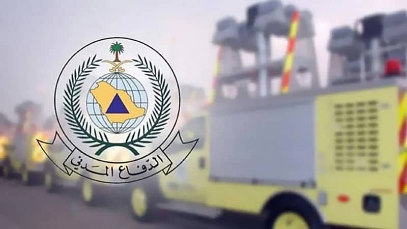 اندلاع حريق في عداد كهرباء لمحل تجاري بالدرعية