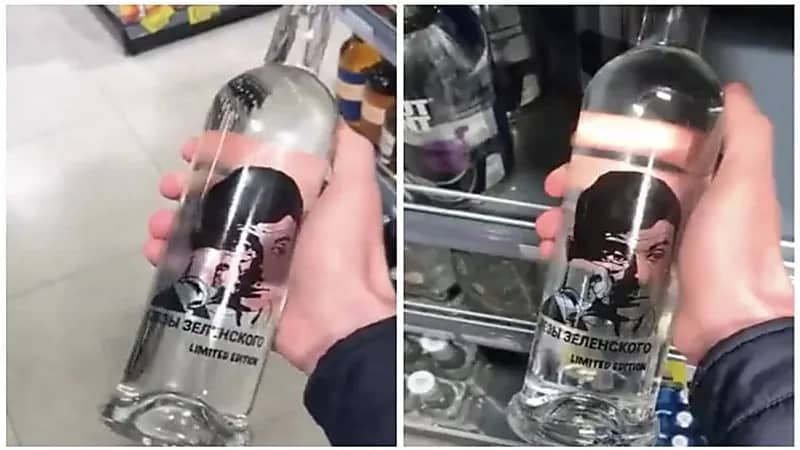 الروس يشربون «دموع زيلينسكي»