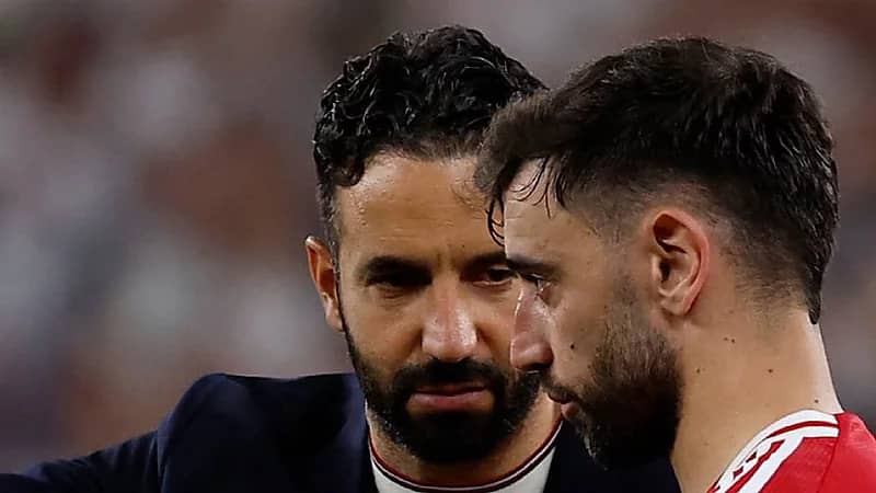 أموريم يتجاهل تساؤلات حول انتقال برونو إلى الهلال