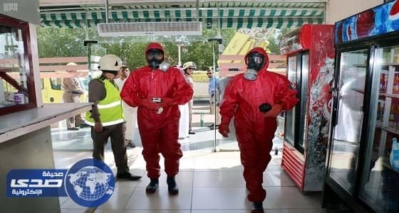 بالصور.. مدني العاصمة المقدسة ينفذ فرضية إطفاء حريق بمستشفى الشفاء