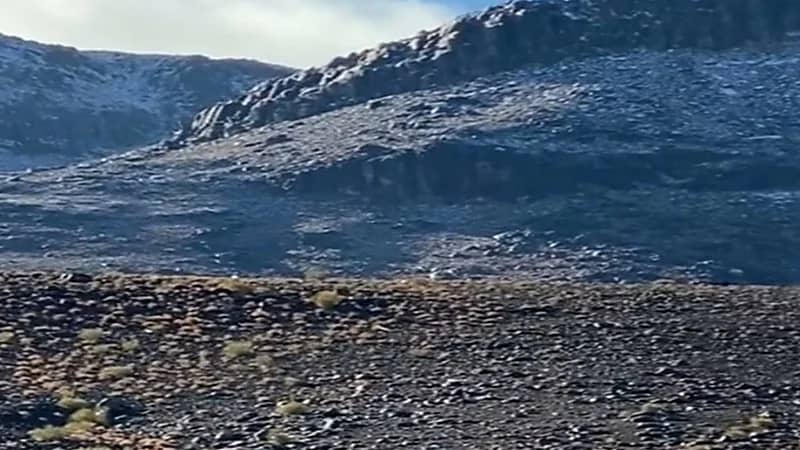 الكشف عن سر تسمية جبل شيبان بتبوك بهذا الاسم "فيديو"