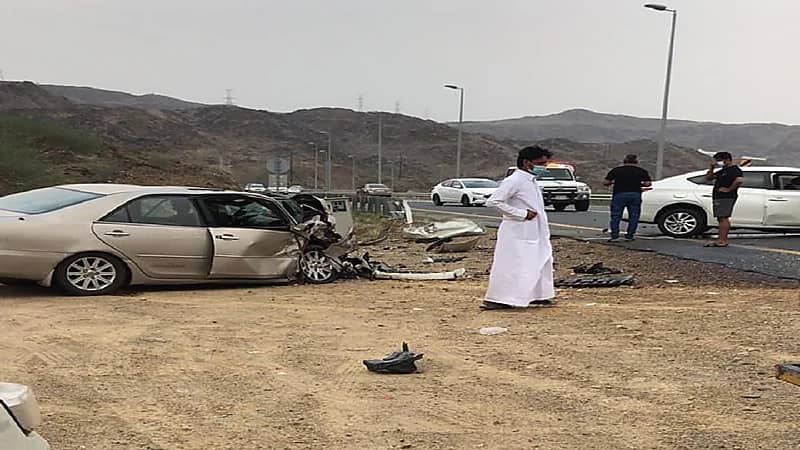 وفيات وإصابات في حادث تصادم بالمخواة