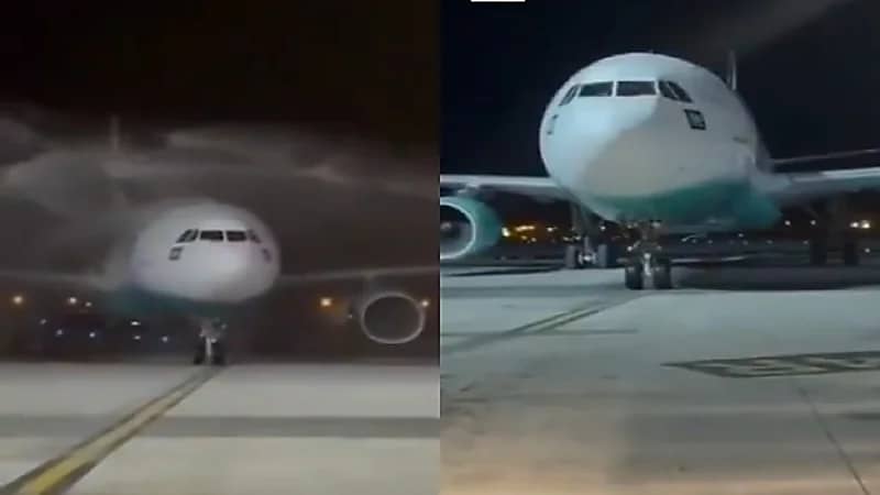 وصول أولى رحلات طيران ناس لطهران بعد 10 سنوات من التوقف.. فيديو