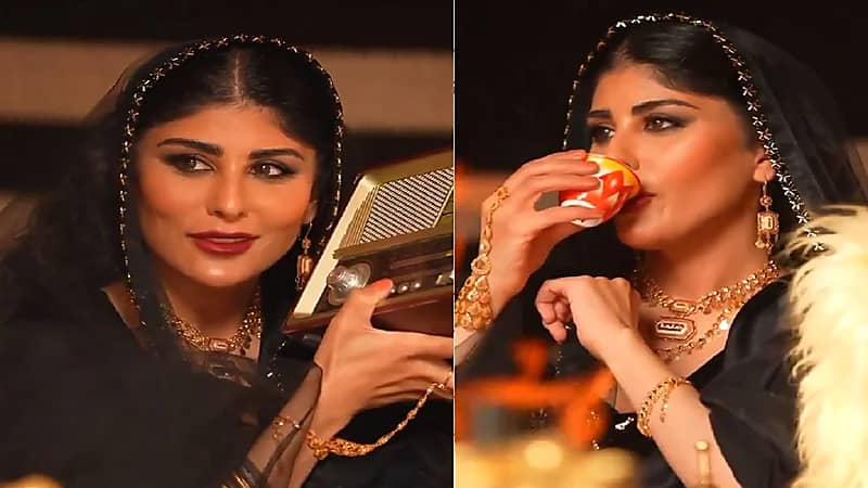 زارا البلوشي تتألق بإطلالة يوم التأسيس .. فيديو