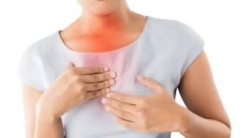 النمر: ارتجاع المريء من مسببات خفقان القلب