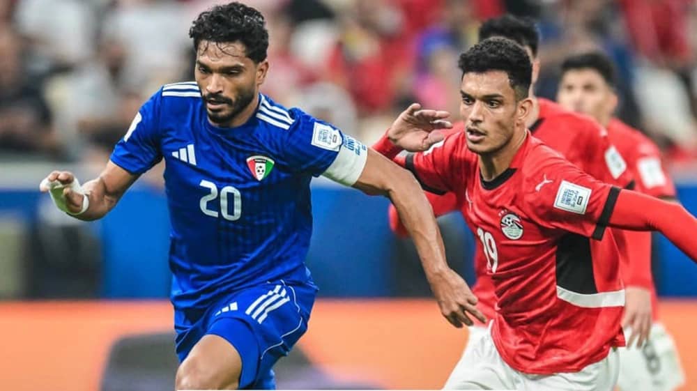 مصر تتعادل مع الكويت في كأس العرب