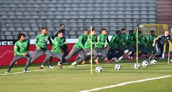 بالصور.. الأخضر يختتم استعداداته لمواجهة منتخب بلجيكا وديًا