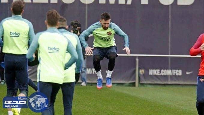 بالصور.. برشلونة يستعد لمواجهة اتليتكو مدريد