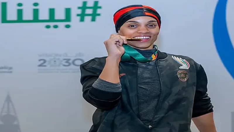 لاعبة الشباب تحصد ذهبية الملاكمة