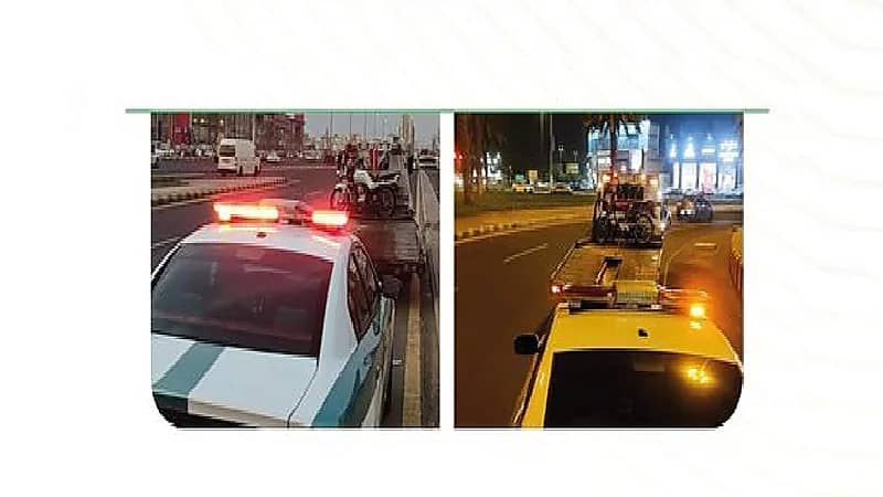 المرور يضبط 539 دراجة آلية مخالفة