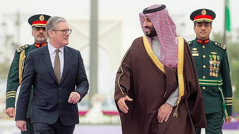 بريطانيا: ستارمر وولي العهد أكدا على متانة الشراكة التجارية والأمنية