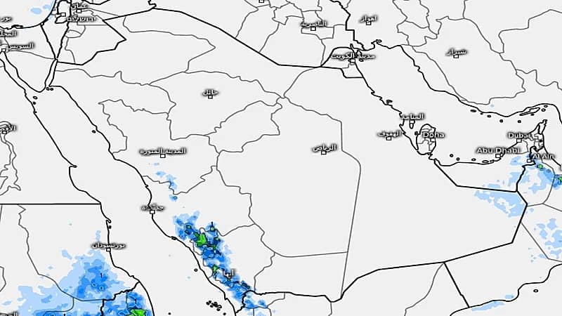 "المسند": متوقع تشكل الغيوم الممطرة على عدة مناطق