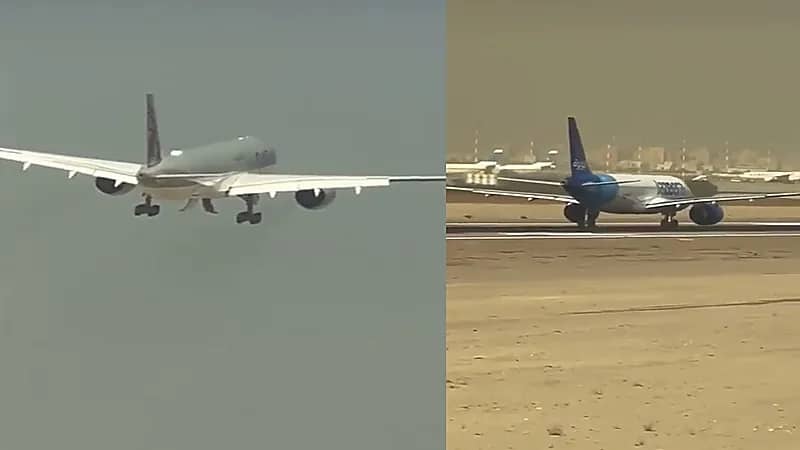 فيديو.. لحظة إنقاذ مطار الكويت من كارثة