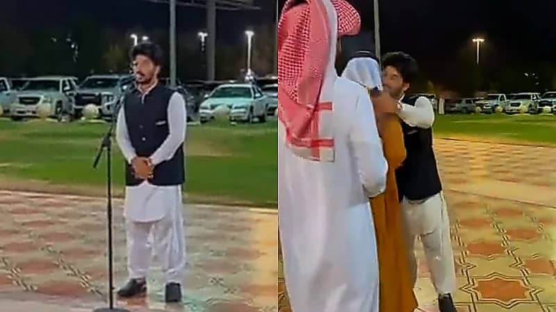 مقطع يُظهر وافد أفغاني يتقن اللهجة السعودية .. فيديو