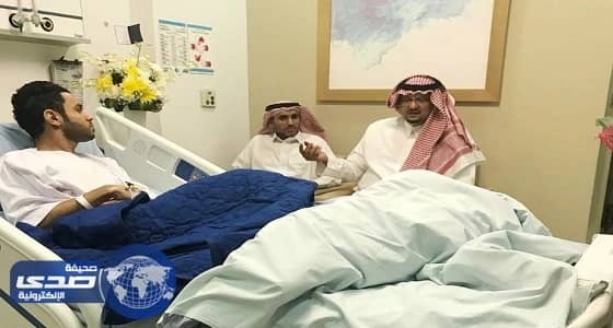 رئيس النصر يزور الأسطاء بعد خروجه من الملاحظة الطبية