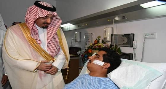 بالفيديو.. مصاب المجاردة يتمنى العودة للعمل.. وأمير عسير يرد عليه