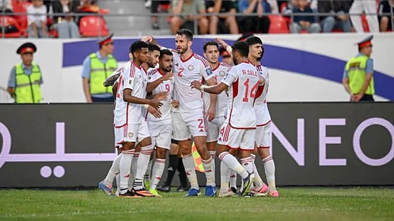 التعادل الإيجابي يحسم مباراة قرغيزستان والإمارات