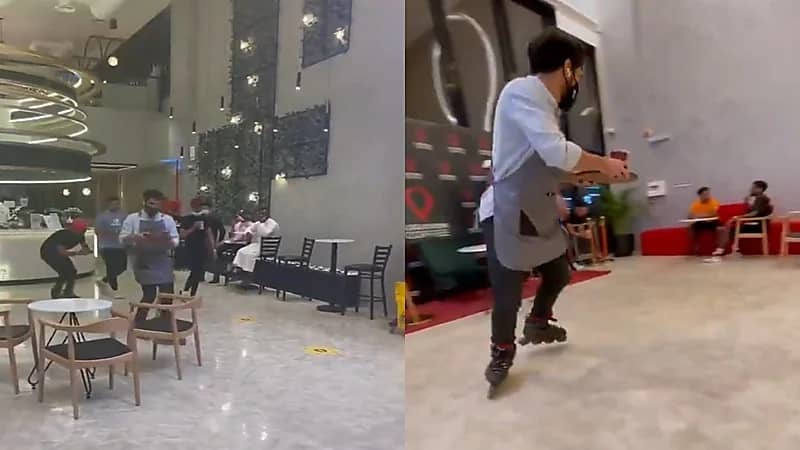 بالفيديو.. "كافيه" بالرياض يقدم المشروبات لزبائنه بطريقة غريبة ومبتكرة