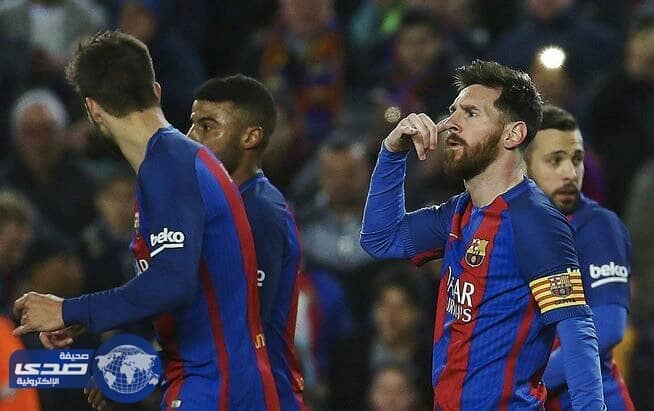 الكشف عن سبب احتفال ميسي بالتليفون