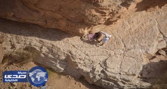 بالصور.. عثر طيران الأمن على مفقودي وادي نساح بالمزاحمية