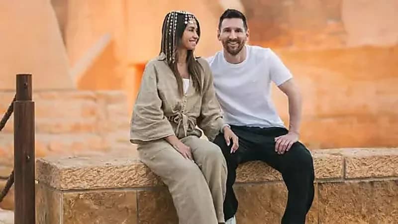 زوجة ميسي تفاجئ الجماهير وتتحدث عن حياتها لأول مرة .. فيديو