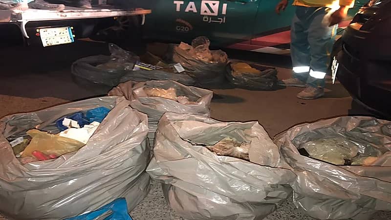 لجنة مكافحة التبغ تضبط 900 كيلو من التمباك والخلطات الضارة بالرياض