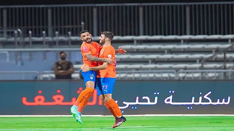 بالفيديو..الفيحاء يتخطى الرائد بهدف لوبيز