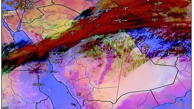"المسند": سحب ممطرة على عدة مناطق