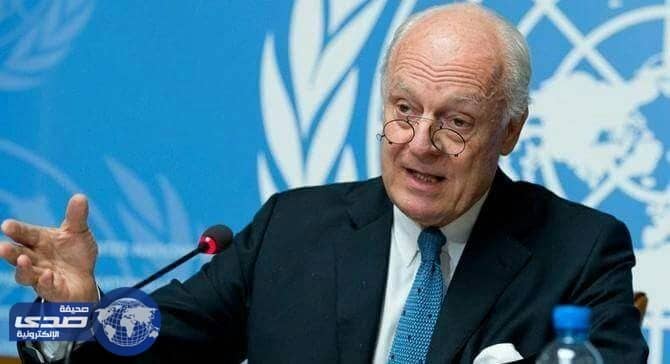 دي ميستورا: تسريع المحادثات السورية يجنبنا عام سابع من الحرب