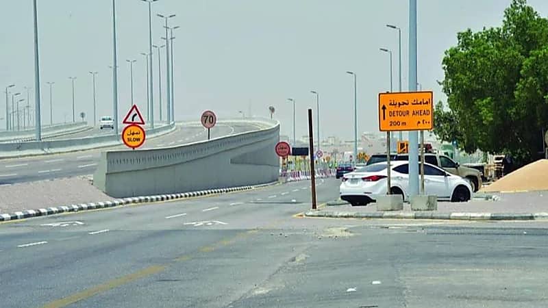بدء أعمال الصيانة على جسر طريق الأمير متعب غدًا (فيديو)