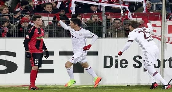 فوز صعب لبايرن ميونيخ علي فرايبورج بالدوري الألماني