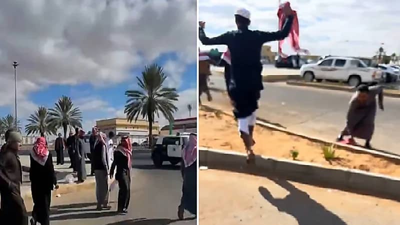 لحظة تنازل مواطن عن حق القصاص من قاتل ابنه .. فيديو