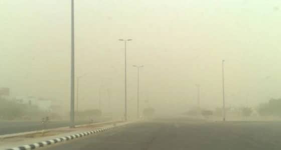 إنعدام الرؤية الأفقية بطريق جدة-ينبع السريع