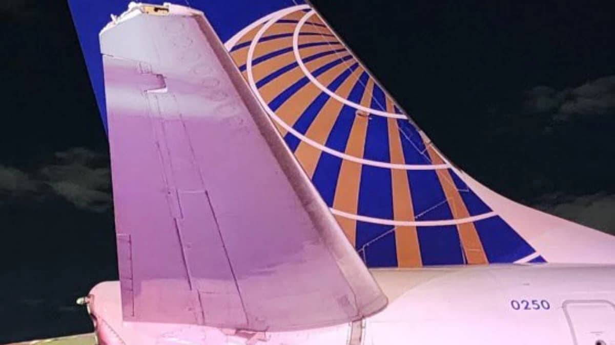 اصطدام طائرتين في مطار نيويورك دون إصابات .. صور