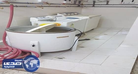 أمانة الحدود الشمالية تنفذ حملة على مغاسل الملابس