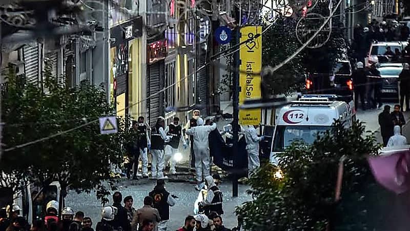 تركيا تعتقل مشتبهًا به في تفجير شارع الاستقلال بسوريا
