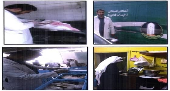 " المختبر المتنقل " يعلن كمية الأغذية الفاسدة في تبوك