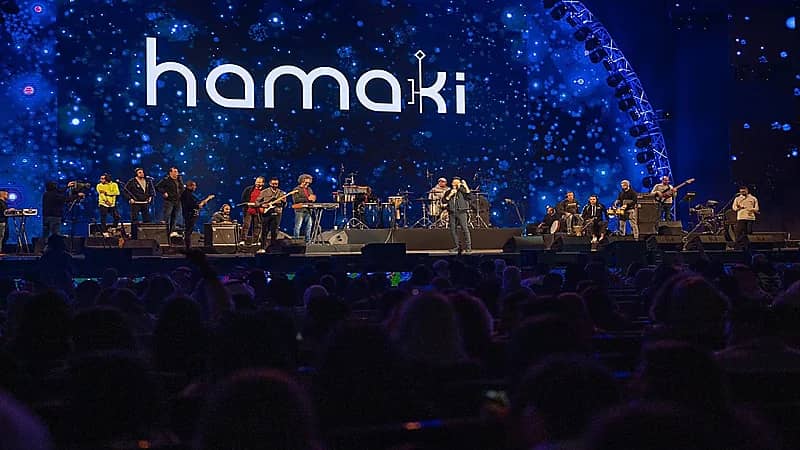 بالصور.. محمد حماقي يشعل أجواء بوليفارد الرياض