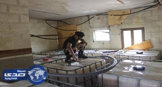 بالصور.. ضبط مصنع للخمور بإحدى مزارع صفوى