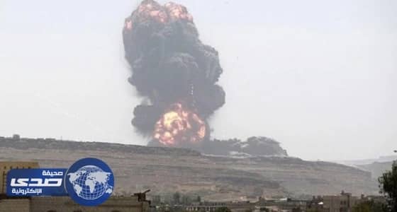 مقاتلات التحالف العربي تشن غارات على مواقع حوثية باليمن