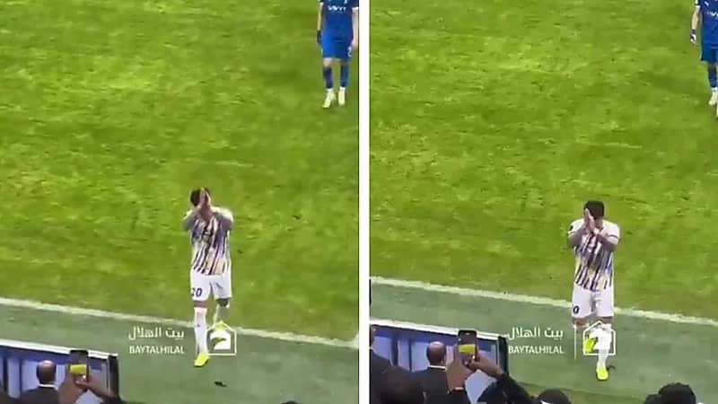 مدافع الغرافة جانغ هيون يُحيي جماهير الهلال .. فيديو