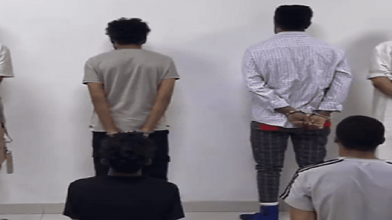 القبض على (6) مواطنين ومقيم امتهنوا سرقة الصيدليات "فيديو"