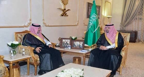 أمير الحدود الشمالية يستقبل رئيس ديوان المراقبة العامة