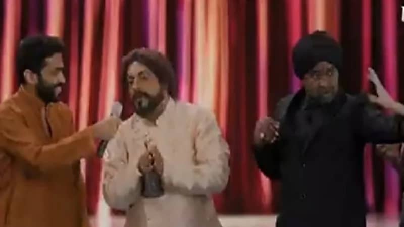 شاهد.. خالد الفراج يقلد شاروخان في ستوديو 22 الساخر