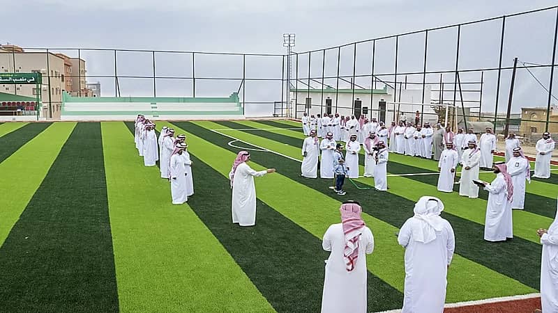 بالفيديو.. أمير عسير يدشن مشروعات رياضية وتنموية في بلقرن