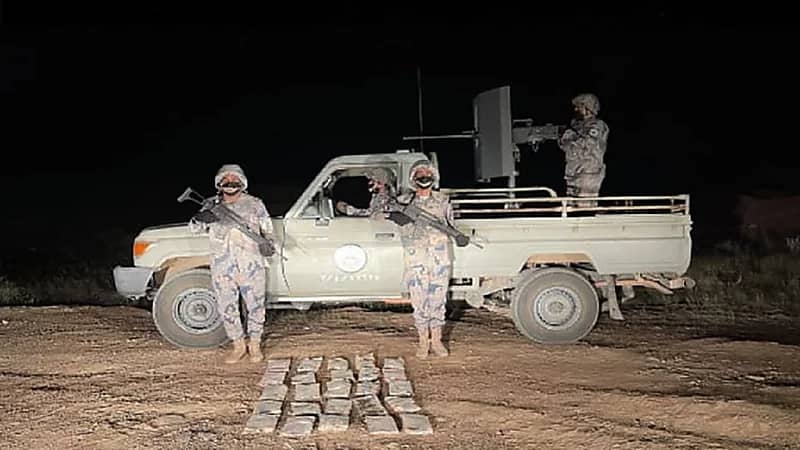 إحباط تهريب 25 كيلوجرامًا من الحشيش المخدر في نجران