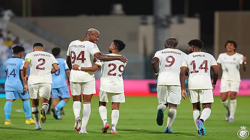 بالفيديو .. النصر يسحق الباطن برباعية نظيفة