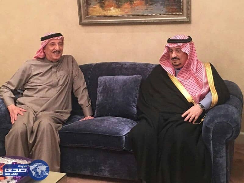 الأمير فيصل بن بندر يُعزي في وفاة الأميرة " البندري بنت ناصر "